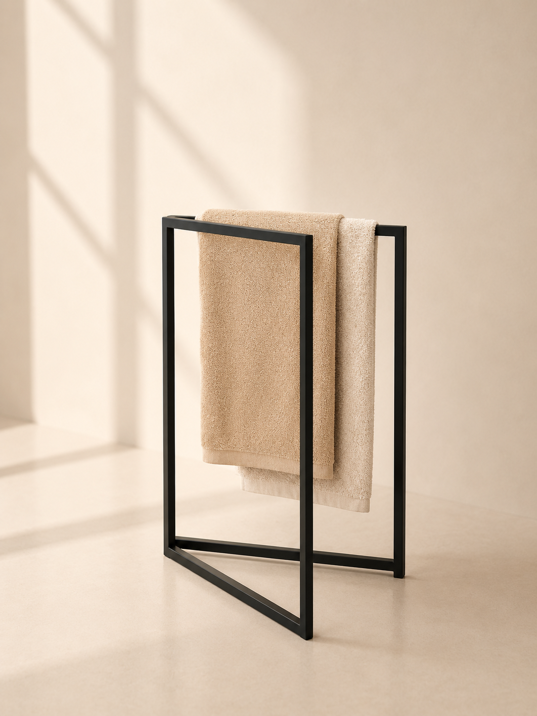 Double Towel Rack