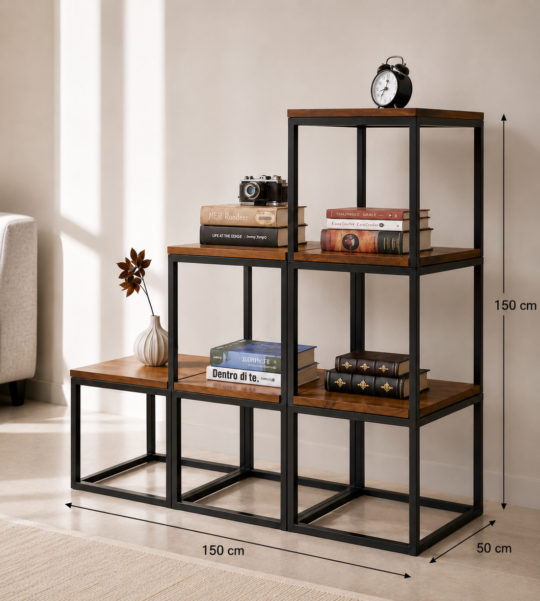 Modern Cube Display Shelf