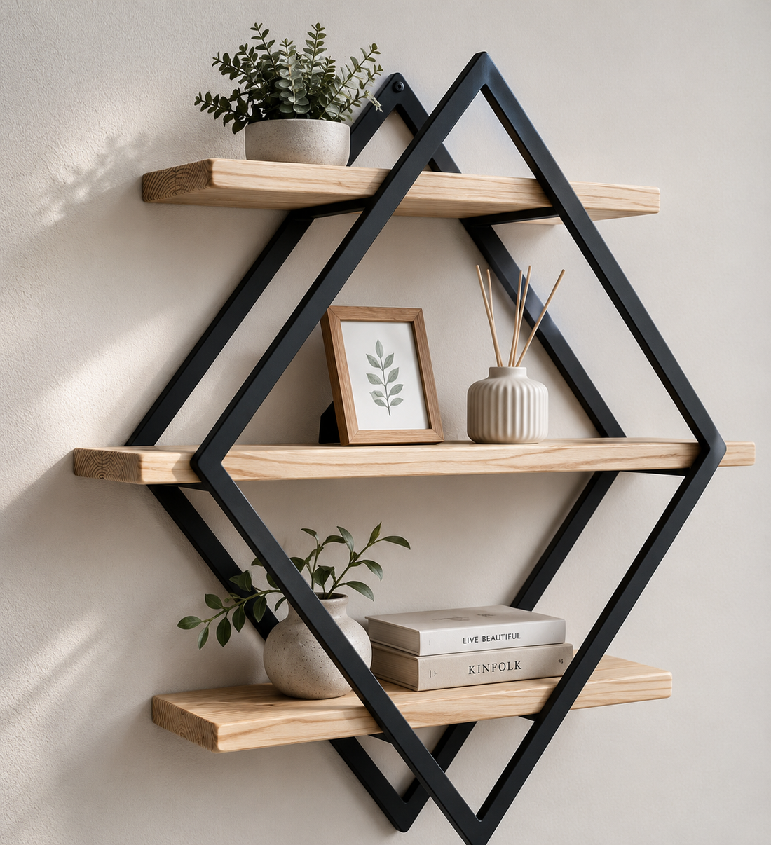 Geometric Wall Shelf