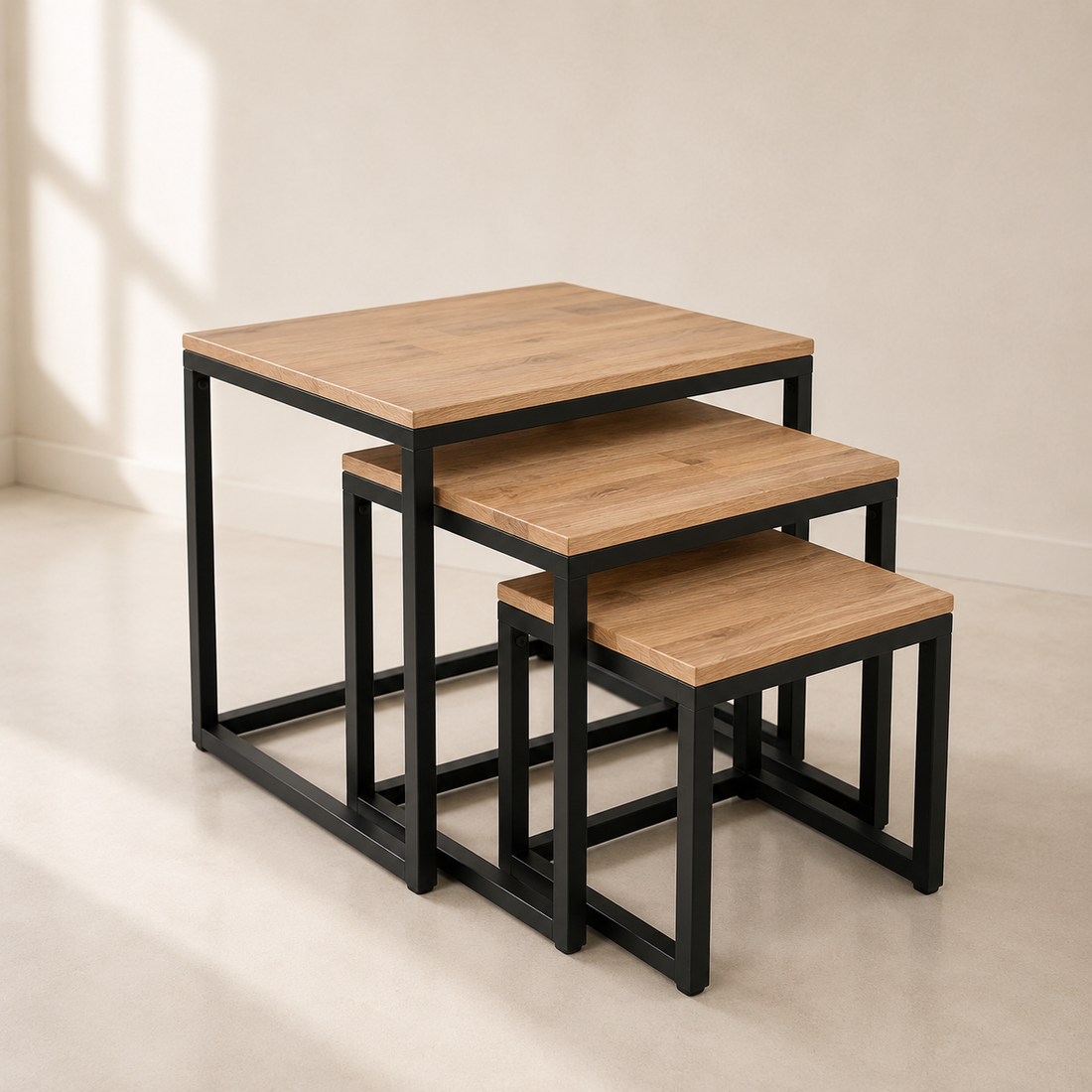 Modern Nesting Table Set (3 Pieces)