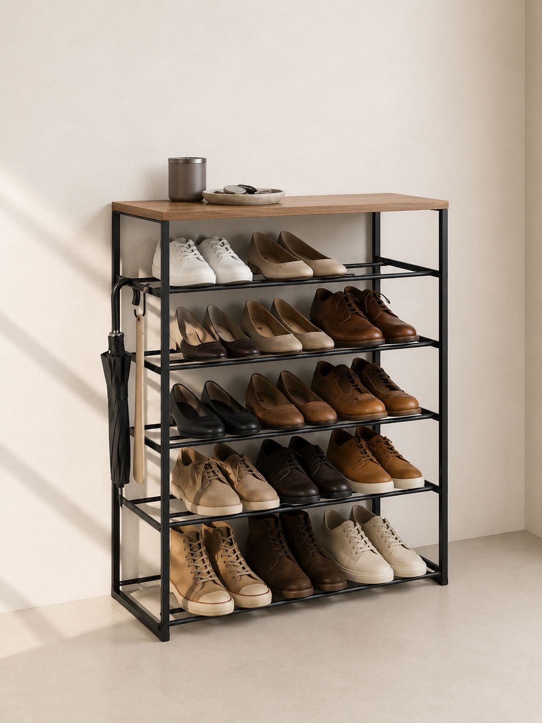 5-Tier Shoe Rack